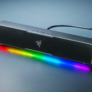 Amazon.com: Razer Leviathan V2 X - Barra de sonido para PC con controladores de rango completo, diseño compacto, Chroma RGB, alimentación USB tipo C y entrega de audio, Bluetooth 5.0, para PC,